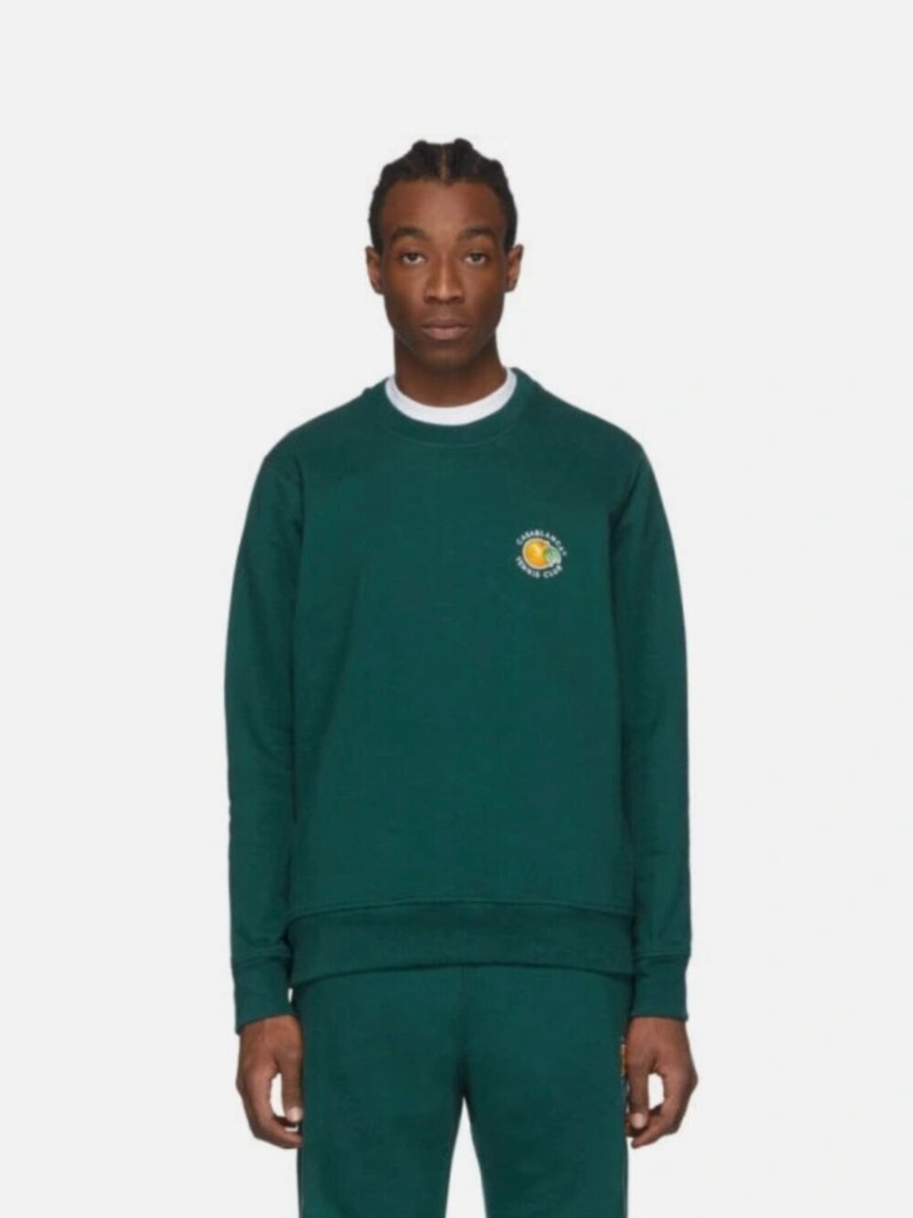 Casablanca Green Tennis Club Sweatshirt Sweater Med